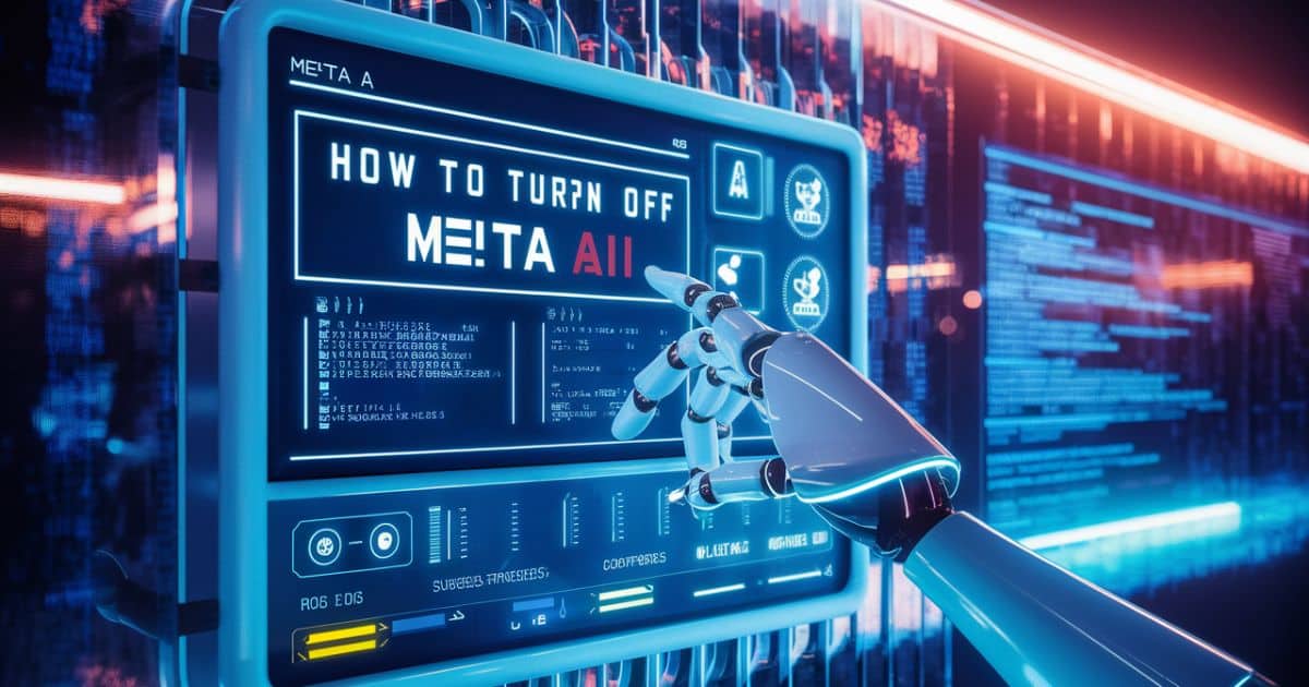 How to Turn Off Meta AI