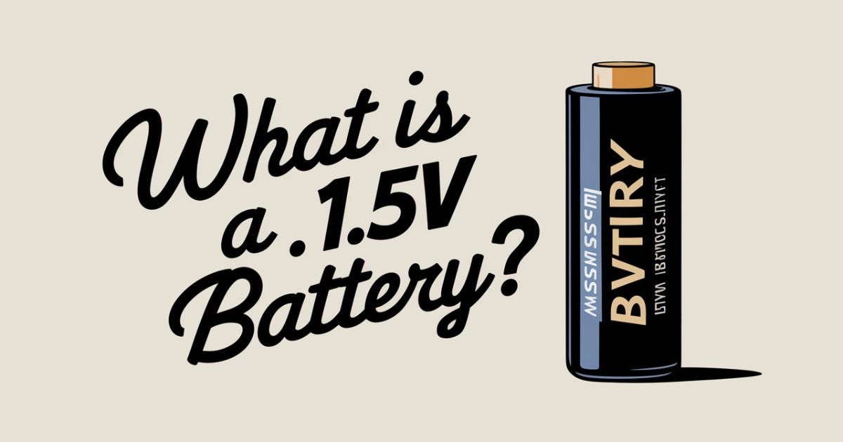 What is a 1.5V Battery